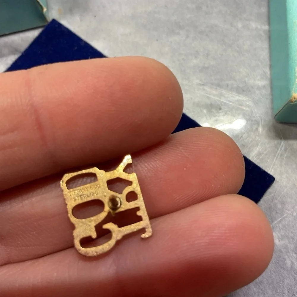 Vintage Tiffany Try God Pin 925 - Picture 5 of 9